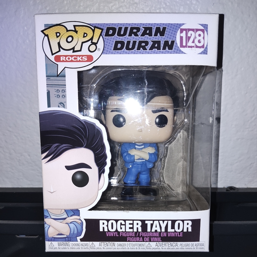 Funko Pop Rocks Duran Duran Figures - Black, Purple, White